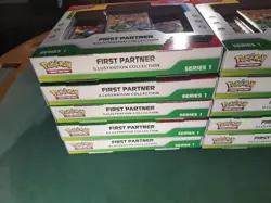 (10) Pokemon TCG First Partner Illustration Collection Boxes Lot X10 BRAND NEW - Image 5