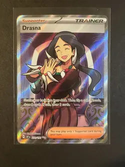 Pokemon Drasna 2331/191 Surging Sparks Full Art Ultra Rare NM - Image 1