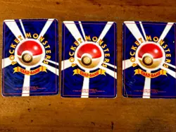 Japanese Pokemon Rocket Gang Vaporeon 135, Flareon 136, Diglett 050 Pre-Owned - Image 5