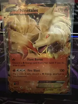 Pokemon TCG Ninetales ex XY 13/83 Generations Ultra Rare Holo MP - Image 1