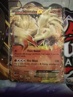 Pokemon TCG Ninetales ex XY 13/83 Generations Ultra Rare Holo MP - Image 2
