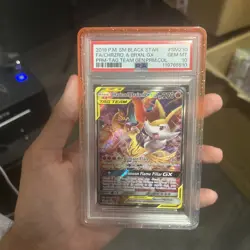 Pokemon TCG Charizard and Braixen GX SM230 PSA 10 + Limited edition Graded Guard - Image 1