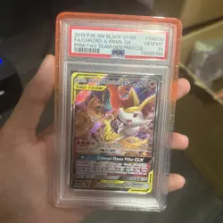 Pokemon TCG Charizard and Braixen GX SM230 PSA 10 + Limited edition Graded Guard - Image 2
