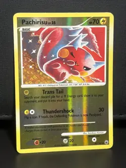 Pokemon Pachirisu Reverse Rare 2008 Majestic Dawn 43/100 Tomokazu Komiya Artwork - Image 1