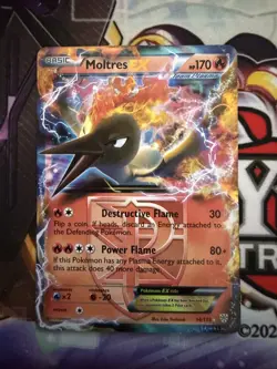 2013 Pokemon Black & White Plasma Storm Moltres #14/135 - Image 1