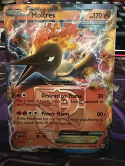2013 Pokemon Black & White Plasma Storm Moltres #14/135 - Image 2