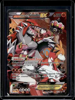 Pokemon Double Crisis Team Magma's Groudon EX 15/34 - Image 1