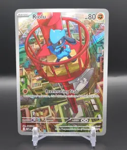 Pokemon - Riolu 010 - Mega Evolutions - Black Star Promo NM - Image 1