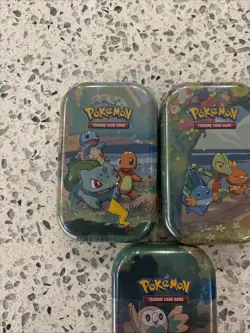Pokemon TCG 25th Celebrations D21 Celebrations Mini Tins Lot 3x New Sealed Kanto - Image 2