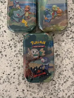 Pokemon TCG 25th Celebrations D21 Celebrations Mini Tins Lot 3x New Sealed Kanto - Image 4