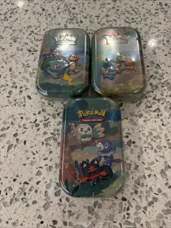 Pokemon TCG 25th Celebrations D21 Celebrations Mini Tins Lot 3x New Sealed Kanto - Image 5