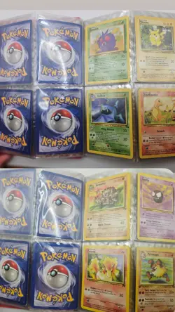 Vintage Pokemon Binder Lot WOTC 1st Ed Base Jungle Fossil Old Collection 🔥 Base - Image 4