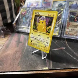 Pikachu Yellow Cheeks Shadowless 58/102 Base Set Pokemon TCG LP-NM - Image 2