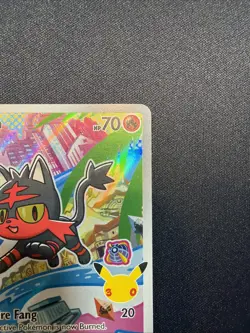 Pokemon Alola: Rowlet, Litten, Popplio TCG First Partner Illustration Series 1 - Image 4