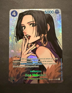 Bandai One Piece CCG Boa Hancock OP01-078 Special Holo 5000 Power English - Image 1