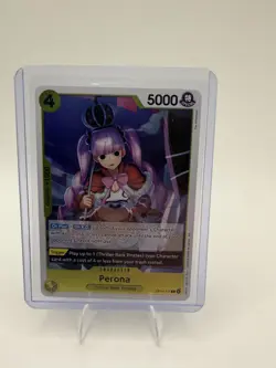 Perona OP14-111 R Parallel Alt Art The Azure Sea's Seven English One Piece TCG - Image 1