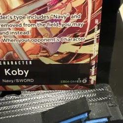 One Piece - EB04 Koby - SR Alternate Art English - Image 3