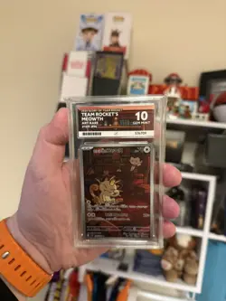 Pokemon - Team Rocket's Meowth 109/098 - Glory of Team Rocket - Graded - ACE 10 - Image 2
