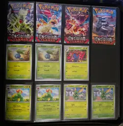 Pokemon Obsidian Flames 90% Complete Master Set (See Photos For Missing Cards) - Image 2