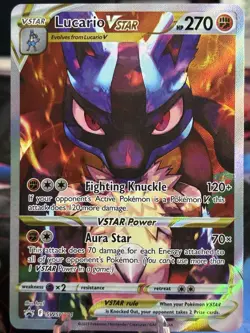 Lucario VSTAR SWSH291 SWSH: Sword & Shield Promo Cards Holo - Image 1