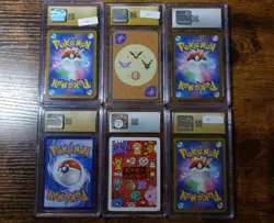 Pokemon CGC 10 Pristine Slab Lot of 6 Eevee, Gengar, Espeon Pokemon Cards Graded - Image 2