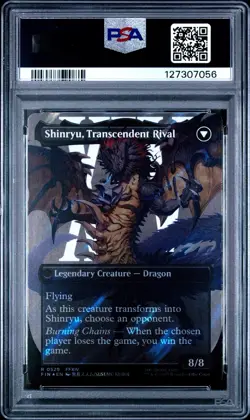 2025 MTG Final Fantasy Zenos Yae Galvus Shinryu (Surge Foil) 529 PSA 10 - Image 2