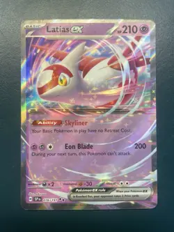 Latias ex 076/191 - Surging Sparks Double Rare Pokemon TCG - NM Card - Image 1