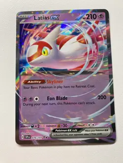 Latias EX - 076/191 - Double Rare - Surging Sparks - Pokemon TCG - NM - Image 1