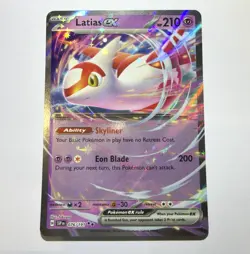 Latias Ex • 076/191 • Double Rare • Surging Sparks SSP • NM/M • Pokemon Card TCG - Image 1