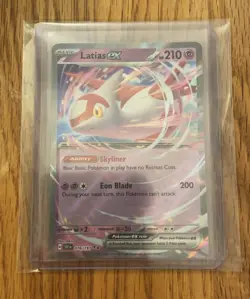 Pokemon TCG Latias EX 076/191 Holo Double Rare Sv08 Surging Sparks | NM+ - Image 1
