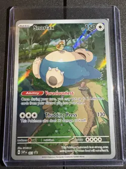 Pokemon Snorlax 051 Sv: Scarlet & Violet Promo Holo Basic Pokemon TCG English - Image 1