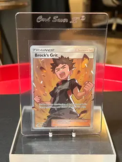 Pokemon 2019 Sun & Moon Team Up Brock's Grit 172/181 - Image 1