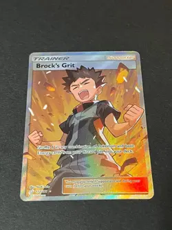 Pokemon 2019 Sun & Moon Team Up Brock's Grit 172/181 - Image 2