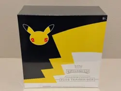 Pokemon Center Celebrations Elite Trainer Box ETB TCG 25th Anniversary Sealed - Image 1