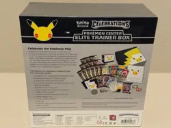 Pokemon Center Celebrations Elite Trainer Box ETB TCG 25th Anniversary Sealed - Image 4