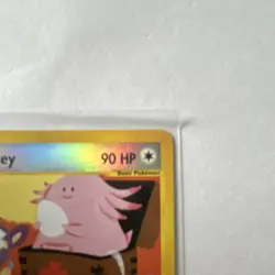 Pokemon Chansey Expedition Base Set Reverse Holo Uncommon 072/165 90 HP 2002 - Image 2