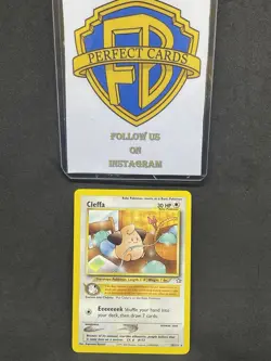 POKEMON NEO GENESIS UNLIMITED CLEFFA NONHOLO 20/111 NM ENG - Image 1