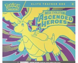 PRE-SALE Pokemon Mega Evolution Ascended Heroes REGULAR Elite Trainer Box - Image 1