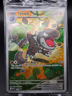 Pokemon TCG Tyrunt 070 SEALED Black Star Promo Perfect Order ETB Promo Full Art - Image 3