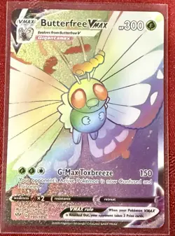 Butterfree VMAX 2020 Pokemon Sword & Shield Darkness Ablaze #190/189 Secret Rare - Image 2