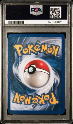 2005 POKEMON EX UNSEEN FORCES #60 HOUNDOUR-REVERSE FOIL PSA 9 Stamped - Image 2