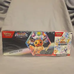 Sam’s Club Pokemon Prismatic Evolutions Surprise Box Booster Bundle SEALED - Image 1