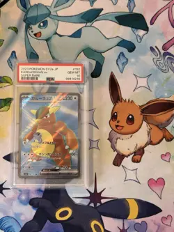 2023 Pokemon SVP EN 151 Kangaskhan Ex Full Art Ultra Rare 192/165 PSA 10 Gem - Image 1