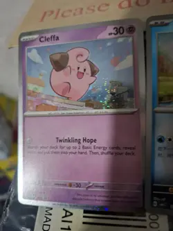 Pokemon TCG - Cleffa Svp 095 Promo - Cosmos Holo - MINT - Image 1