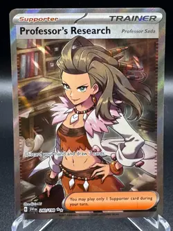 Professor's Research (Professor Sada) Scarlet & Violet 240/198 NM Pokemon Card - Image 1