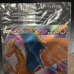 Charizard V SWSH050 Ultra Rare Full Art Pokemon Champions Path Promo Card Sealed - Image 3