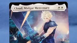 Cloud Midgar Mercenary EXTENDED ART #427 NM/M Final Fantasy MTG Non Foil 🔮 - Image 2