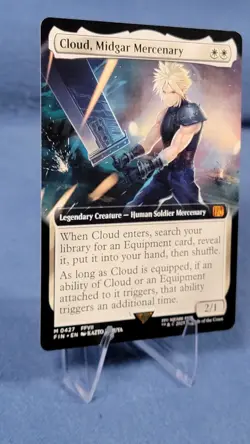 Cloud Midgar Mercenary EXTENDED ART #427 NM/M Final Fantasy MTG Non Foil 🔮 - Image 5