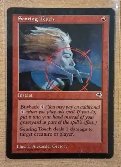 1997 MAGIC THE GATHERING TEMPEST SEARING TOUCH TD25 - Image 1