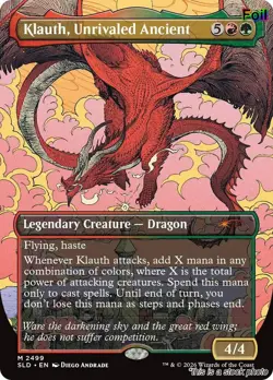 EN - Foil - Klauth, Unrivaled Ancient - 2499 - SLD - NM - Image 1